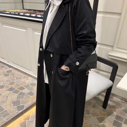 trench coat jeans