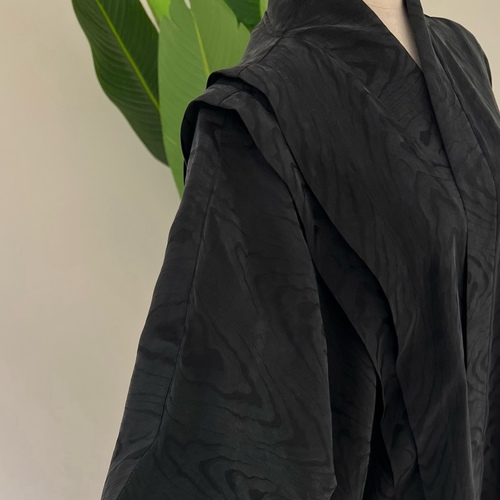 silk black