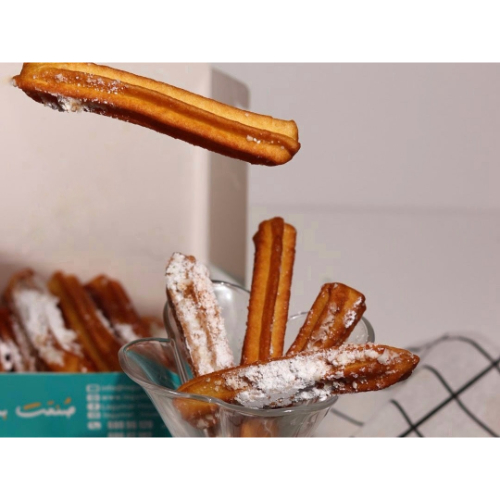 Churros Large - Powdered sugar and nutella