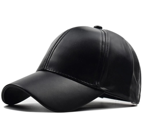 ليبل - HAT - PU Leather Adjustable