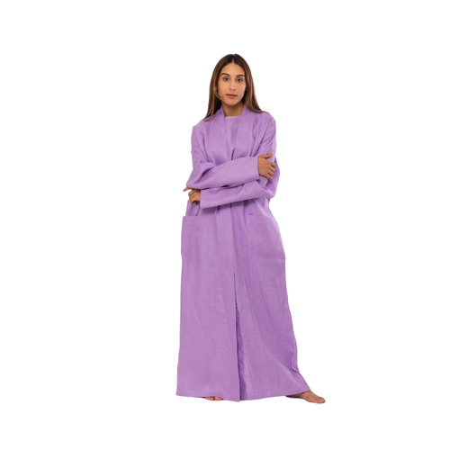 LINEN BISHT - FREE SIZE