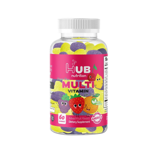 Sugar free Multivitamin gummies - The sugar-free multivitamin chewables contain a balanced blend of 7 vitamins formulated to meet the daily nutritional needs of children. Vitamins are essential nutrients that the body needs to function properly. These chewables are important for supporting daily metabolic processes and maintaining a healthy immune system.  Comprehensive formula of vitamins Promotes bone and muscle growth Strengthens immunity Supports brain and cognitive functions Delicious taste and easy to chew Sugar-free
