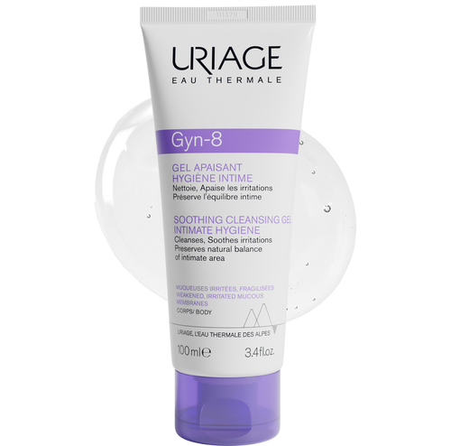 GYN-8 100ml - A soothing foaming gel that quickly alleviates discomfort and restores balance to the intimate area. Cleanses Gently:Its cleansing formula, Glyco-Gen (glyco-esters and glyco-flavonoids from Eidelis), cleanses the intimate area gently.Reduces Discomfort:It alleviates and minimizes feelings of discomfort while helping to maintain the pH balance.