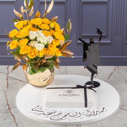 Lazira Floristry - باقة تخرج