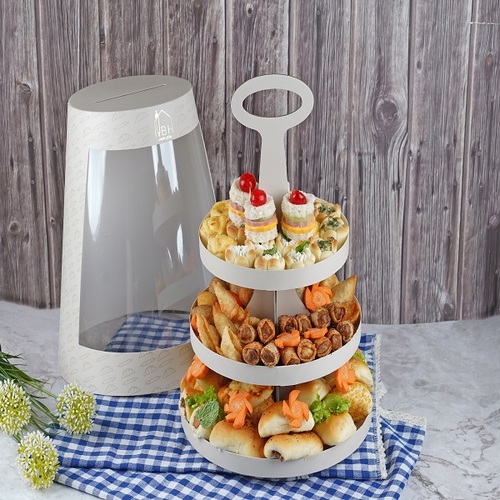 Mix pastry tower