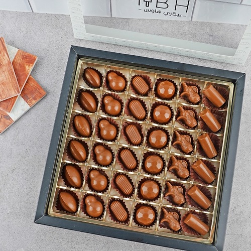Square Belgian chocolate