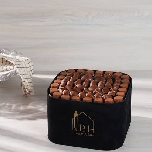 Luxurious Belgian chocolate Black