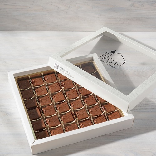 Belgian Graduation Chocolate Square Box