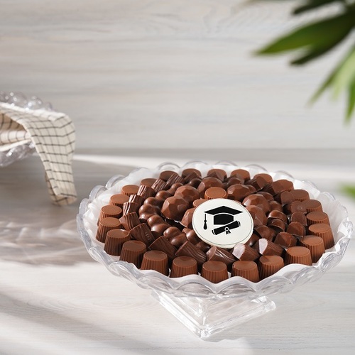 Luxury Belgian Chocolate Glass Graduation No 1