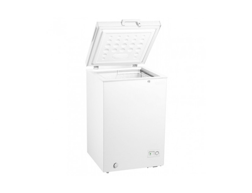 Home Elite freezer, size 4 feet, capacity 100 liters - Product details: - Fraser Home Elite - Freezer horizontal - Size: 4 feet -  Capacity : 100 liters - Electrical strength: 220 - 240 volts Gross weight: 38 KG - Specifications - The feature of defrosting ice is covered from the inside External green light - Easy to use handle - Free of chlorine carbon compounds Interior light - Drainage of water - One year comprehensive warranty + 5 compressors - High quality