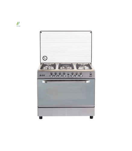 Cooker 60 * 90 LC safety - Product details: - Gas cooker, 5 burners, LC Safety - Size: 60 x 90 cm - Master Dulux Cooker - Auto ignition - Interior lighting + grill + fan - 5 years comprehensive warranty - High quality