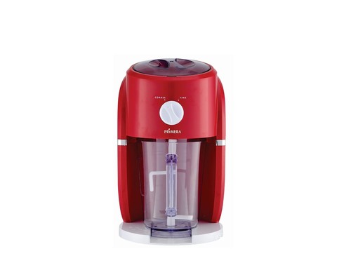 Electro House  - Primera ice crusher - Product details: Primera Ice Crusher - Red color The mixing paddle stirs frozen drinks at the same time - It is easy to use Your perfect iced drink - One year comprehensive warranty - High quality