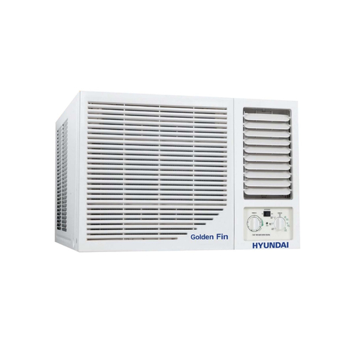 Hyundai window air conditioner 2 tons - Product details:- Window air conditioner from Hyundai, 2 tonsFrequency compressorPower: 24,000- Automatic two-way air routing system- Two way manualControl type: manual switchDouble protection- Two years comprehensive warranty + 5 years as a compressor- Price includes delivery and installation