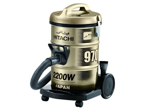 Hitachi vacuum cleaner, power 2200, capacity 21 liters - Product details: Hitachi brand vacuum cleaner - Power 2200W - 21 liter dust capacity with dust indicator It contains a washable cloth filter Multi-angle head - Twist-free hose with hose holder - made in Japan - One year comprehensive warranty - High quality