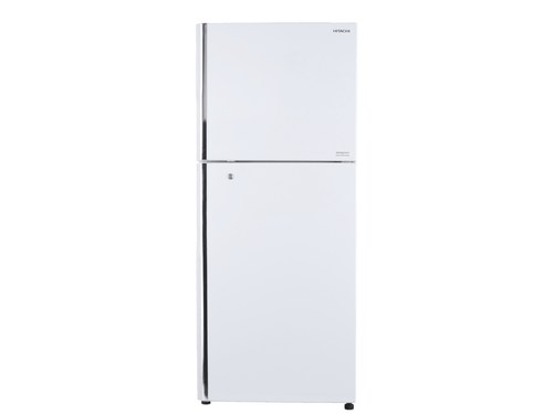 Hitachi refrigerator, size 14 feet, capacity 380 litres - : Product details - Electric refrigerator - Hitachi brand - Size: 14 feet - Capacity: 380 litres - White color : Features - It has LED lighting - Adjust the temperature mechanically - A large and diverse area - Rotatable movable ice tray - Suitable for solar energy, drawing electricity from 60 to 78 watts and less electricity consumption - One year comprehensive warranty + 10 compressor