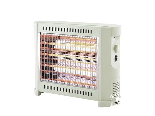 Extra electric heater - - Product details - Extra electric heater - Elegant anti-vibration design - Power: 2400W - Heating elements: 3 candles - Thermostat to control temperature - Protective front wire - A box to store the electricity cable - High quality