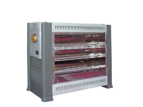 Extra electric heater - - Product details - Extra electric heater - Elegant anti-vibration design - Power: 2400W - Heating elements: 3 candles - Thermostat to control temperature - Protective front wire - A box to store the electricity cable - High quality