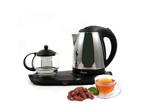 SUMO electric kettle - SUMO electric kettle Power: 1800W Capacity: 1.8 litres Colour: silver Power supply through the base Ease of use and cleaning High quality