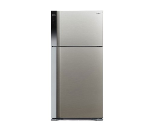 Hitachi refrigerator, size 23 feet, capacity 650 litres - : Product details - Electric refrigerator - Hitachi brand - Size: 23 feet - Capacity: 650 litres - Colour: silver : Features - It has LED lighting - Adjust the temperature mechanically - A large and diverse area - Rotatable movable ice tray - Suitable for solar energy, drawing electricity from 60 to 78 watts and less electricity consumption - One year comprehensive warranty + 10 compressor