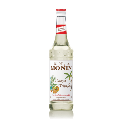 شراب كوراكاو سك تريبل 700 ML - فرنسا - يعد Triple Triple Curaçao syrup من مجموعة نكهات MONIN البكر ، وهو الإصدار الخالي من الكحوليات من المسكرات البرتقالية الحلوة الشهيرة. صُنع تريبل ثانية من قشور مجففة من البرتقال المر الحلو ، وهو مشروب بنكهة البرتقال ، والذي صنع في فرنسا في منتصف القرن التاسع عشر. يتم استهلاكه بشكل أنيق كجهاز هضمي أو يستخدم في الكوكتيلات مثل شاي Long Island Iced Tea الشهير و Cosmopolitan. مثالي في المشروبات غير الكحولية والإصدارات البكر من الكوكتيلات الكلاسيكية ، نكهة قشر البرتقال المعتدل من MONIN Triple Sec Curaçao تتزوج بشكل جيد مع عصير الليمون والمشروبات الغازية والشاي وحتى مشروبات الشوكولاتة والقهوة ، حيث أن الحموضة المنخفضة