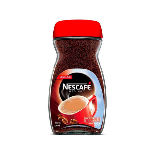 Balsamic  - Nescafe Red Mug Soluable 200 g - Switzerland - A Blend Of Freshly Packed beans Roasted To Perfection To Create an Exceptionally smooth Coffee