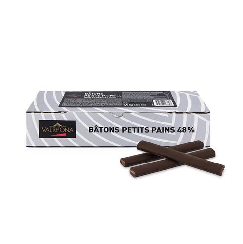 Balsamic  - Valrhona Chocolate  STICK 4800x5.3g  1.6KG - FRANCE - 48?rk Chocolate Sticks specifically designed for a strong chocolatey flavor in pastries. Completely stable for baking