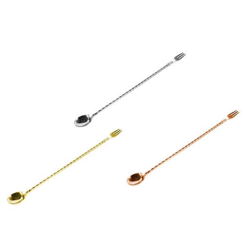 برو ترايدنت-بارسبون جولد (46/ترايدنت-جي) - Über ProTrident™ Gold combines balance and intuitive function for stirring cocktails and hygienic garnishing.