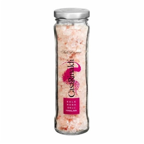 Balsamic  - Sale rosa dell’ Himalaya crystal salt by casa renaldi  200 G - Coarse rock salt for food use from Pakistan (Salt Range Mountains, the salt mountains at the foothills of the Himalayas) from the Casa Rinaldi company.

 Store in a cool, dry place - away from direct sunlight.

200g jar