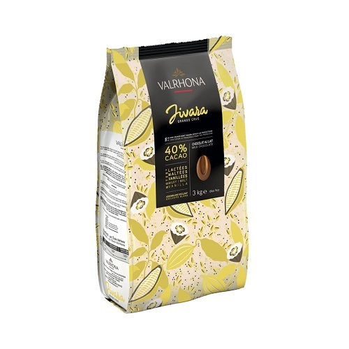 Balsamic  - Valrhona Jivara Milk Chocolate Bean 40% 3kg - France - The Cream of Cocoa. Milk Chocolate