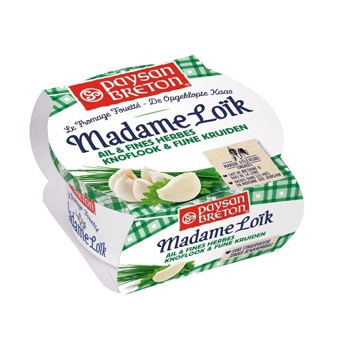 PAYSAN BRETON MADAME LOIK GARLIC AND HERBS CHEESE 150 GM-FRENCH - PAYSAN BRETON MADAME LOIK GARLIC AND HERBS CHEESE 150 GM-FRENCH