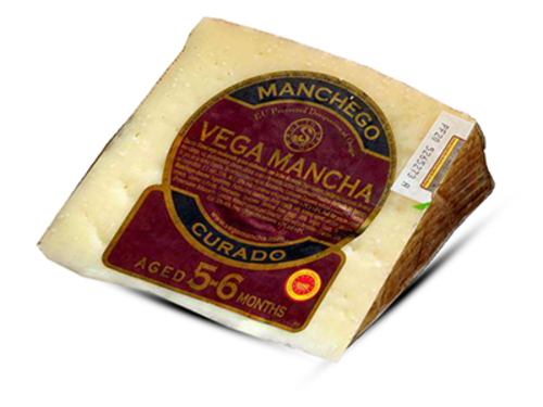 MANCHEGO CURADO AGED 5 - 6 MONTHS, PDO (150 g) SPAIN - Winner of Gold at the World Cheese Awards! An exceptional DO Manchego cheese aged for at least 6 months. Manchego PDO cheese is a true Spanish classic from the region of La Mancha and this is one of the finest examples from a local artisan producer. Its mild yet persistent flavours feature a background of mellow sweetness with a hint of tang typical to good Manchego, together with notes of butter and nuts. The Curado Manchego is a true all-round cheese suitable for so many uses.