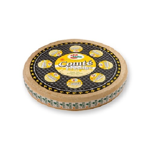 جبنة كلمتي برستيج ناضجة لمدة ١٢ شهرا  ٢٥٠ غ -فرنسا - Each wheel of cheese is unique and reveals a different aromatic profile. After 18 months of ripening, our Comtés offer a powerful and very typical taste. Our Prestige Comté is a real promise of character due to its slow ripening .
• Made from raw milk from cows of the Montbéliarde or Simmental breeds collected within an average radius of 25 km around our Poligny cheese dairy.
• 100% of our Comté wheels benefit from hot refining.
• Aging for at least 18 months for our Comté Prestige.