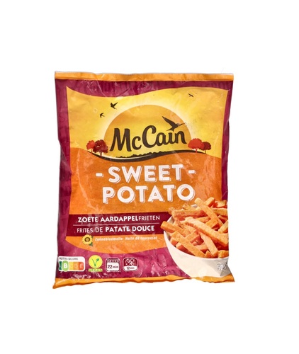 ماكين بطاطا حلوة مقلية 500 غ - MCCAIN SWEET POTATOES FRIES - VEGAN  500 G-FRANCE