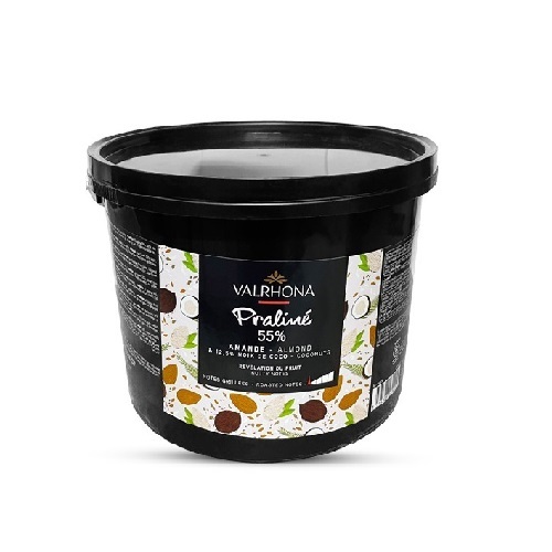 Praline Amande 55% ET Cocoa 12.5 % (5KG) Bucket - Praline Amande 55% ET Cocoa 12.5 % (5KG) Bucket