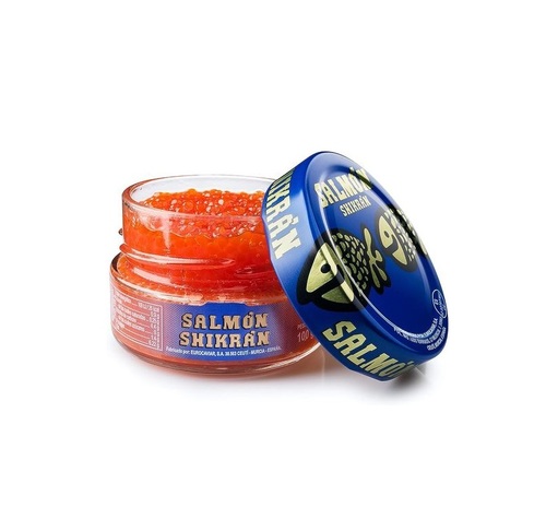 Euro Caviar Salmon Shikran 100G - Spain - Norwegian salmon from FAO 27II (Norwegian Sea, Spitzbergen and Bear Island), whose sustainability, quality and environmental purity do not occur in any other area of the world under its northern lights