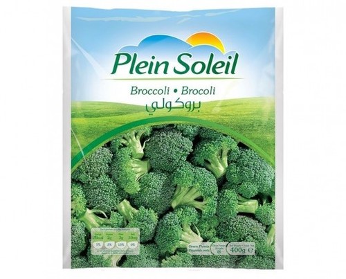 بلين سولاي بروكلي 400 جرام - Plain quick frozen broccoli is very healthy for you! Half a cup is 25 calories, zero grams of fat, one gram of sugar and two grams of protein.