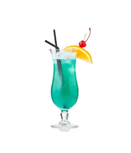 وصفة مشروب جوز الهند الأزرق - INGREDIENTS 15 ml. Monin Coconut Purée 30 ml. pineapple juice 15 ml. fresh lime juice 15 ml. blue Lagoon syrup 60 ml. ginger ale ice 
 Garnish: cherry, orangeINSTRUCTIONS Combine ingredients in shaker in the order listed, except sparkling beverage. Cap and shake vigorously. Pour into serving glass and add any needed ice. Top with sparkling beverage and garnish.