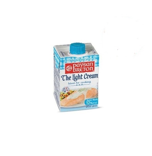 Payson Breton UHT Cream Low fat Semi Thick 12t 20Cl - France - محتوى الدهون من الحليب هي نسبة من الحليب وزنا، الذي يتكون من زبد. كمية التغذية بين الذين يشربون الحليب كامل الدسم ومنزوع الدسم يشربون الدهون أو منخفضة مختلفة هذا يمكن أن يكون الاختيار المثالي لنظامك الغذائي.