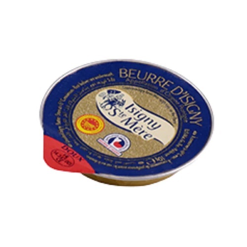 ISIGNY AOP UNSALTED BUTTER 60X10G-France - Our PDO Isigny Butter is made exclusively from the finest milks in the Isigny region, which are exceptionally rich in fat, protein and vitamins.