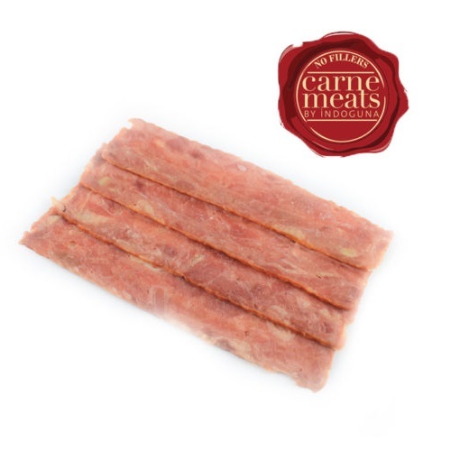 كارني مييتس شرائح الديك الرومي المدخن مجمدة 2 كج - Our premium sausages, patties and European style small goods are handcrafted works of art, painstakingly prepared and exquisite in taste. We take pride in the fact that our wide variety of sausages and deli meats are made from the freshest quality ingredients, daily selected by our Master Butcher who ensures our products satisfy and exceed the expectations of our discerning customers. We guarantee superior freshness, quality and flavour by sticking to one simple rule – all our products are made from 100% natural meats, no amount of protein fillers, artificial colours or flavourings are added.