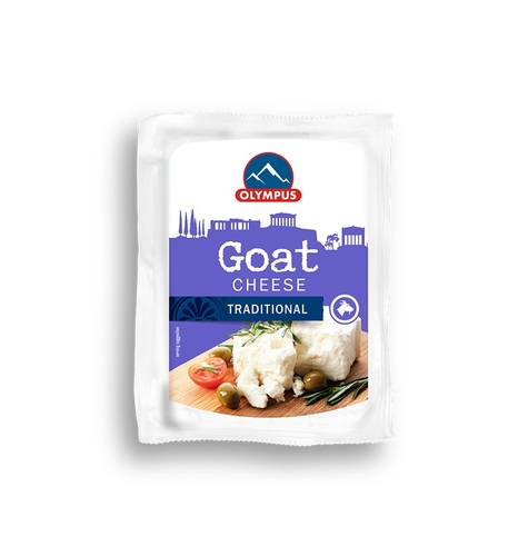 جبن الماعز أوليمبوس 150 جرام - يوناني - Energy1118 kJ / 270 kcalFat23,0 gof which saturates16,1 gCarbohydrate0,7 gof which sugars0,7 gProtein15,0 gSalt2,20 g