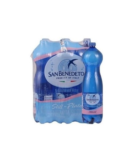 SB Still Mineral Water Pet 6x1.5 L - Italy - San Benedetto mineral Water comes from glaciers in the Dolomites, part of the Italian Alps in North Eastern Italy. After flowing a great distance underground, the water, which was tapped at the surface in ancient times, is now drawn from 1,000 feet below, in an underground basin in the Veneto Plain.