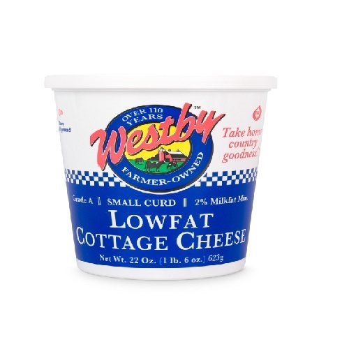 WESTBY 2% SMALL CURD LOWFAT COTTAGE CHEESE 454G