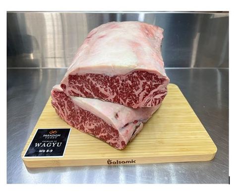 WAGYU  BEEF MB 8-9  STRIPLOIN STEAK -AUSTRALIA - This is where extraordinary happens. Our premium quality ICON XB Wagyu is free from artificial growth hormones, raised in open fields by Australian producers, and grain finished for a minimum of 12 months. The result is Mb8 – Mb9+ premium Wagyu that we’re proud to serve diners around the World.