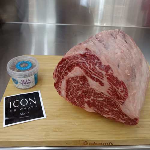 ICON WAGYU BEEF RIB EYE MB9+ STEAK 500G-AUSTRALIA