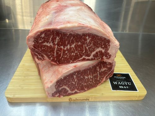 ICON WAGYU  BEEF Striploin MB+ 6-7 Steak -Australia