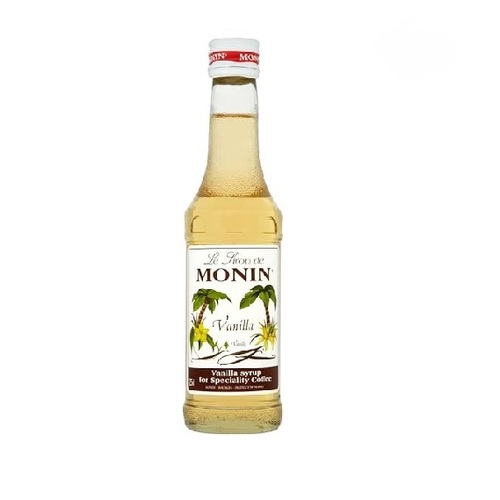 MONIN VANILLA SYRUP 250ml - FRANCE