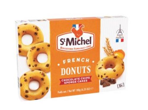 ST Michel French Donuts Choco Chips 180G - ST Michel French Donuts Choco Chips 180G