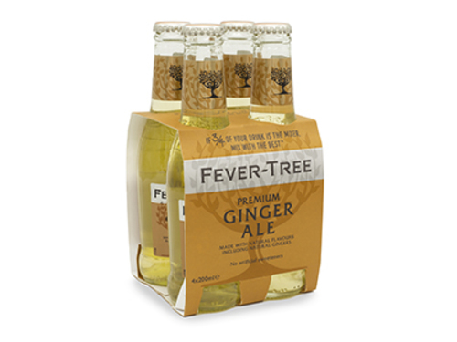  بلسميك - FEVER TREE Ginger Ale 4 x 200ml (2 pack)