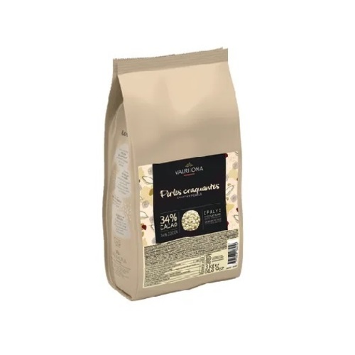 CRUNCHY PEARLS OPALYS 34% 3 KG-France - Biscuity cereals coated in OPALYS White Chocolate.
Perfect for toppings or use in cold preparations for a touch of the unexpected and contrasting textures in pastry creations.